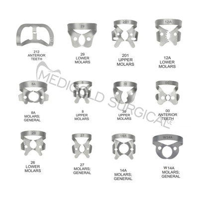clamps set of 12