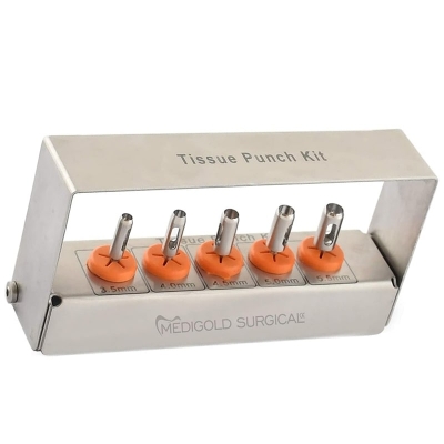 Dental Tissue Punch Kit 5Pcs